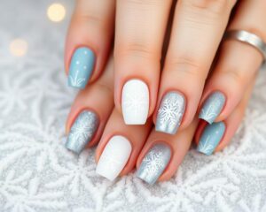 Śnieżynki na paznokciach – twój zimowy manicure krok po kroku
