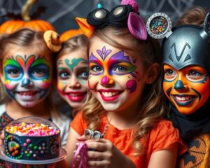 Kreatywne makijaże halloweenowe dla dzieci – pomysły i inspiracje